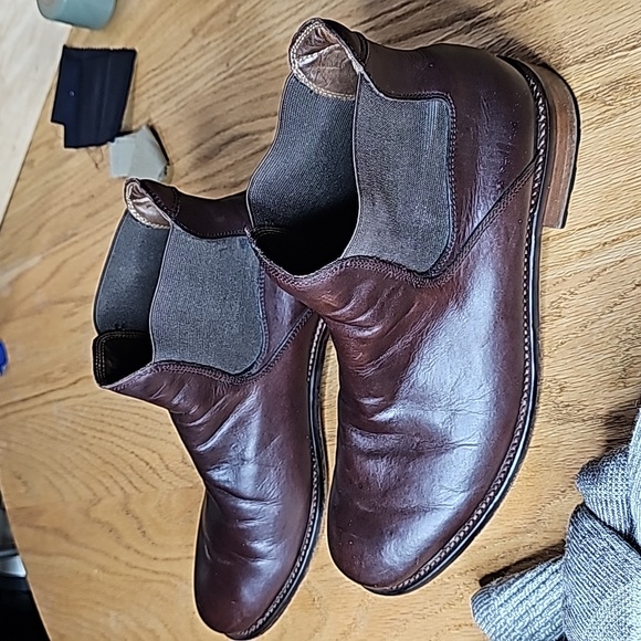 H.S. Trask Leather Boot size 10.5 - Picture 3 of 9